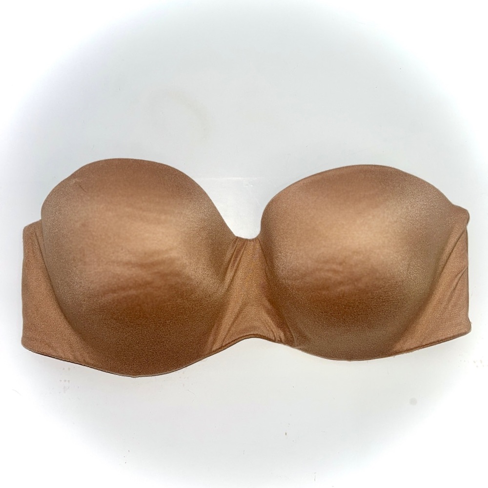 VS strapless nude bra